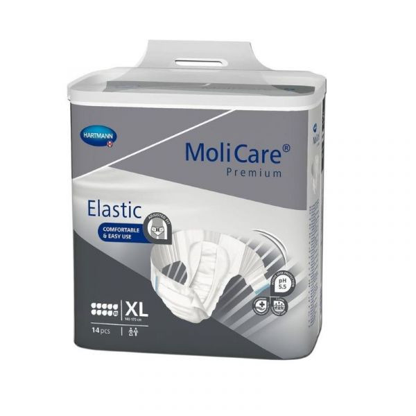 Molicare Elastic Fraldas_ 10 Gotas_Tam XL  (x14 unidades)