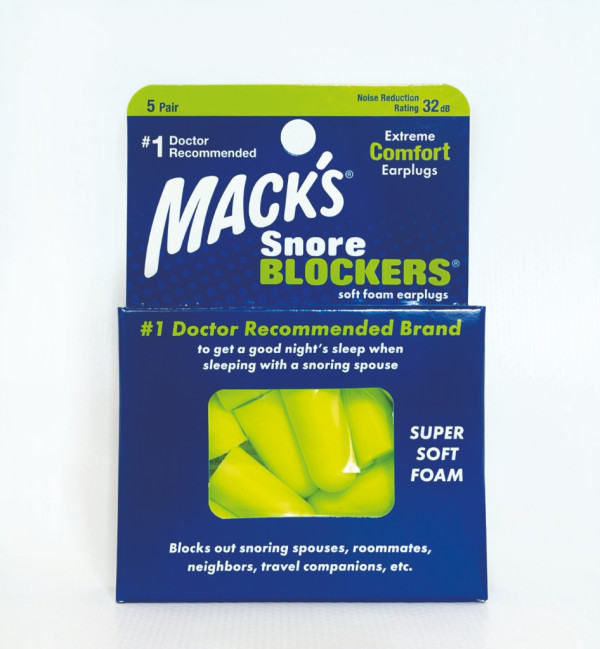 Mack S Snore Blockers Tampao Espuma (x10 unidades)