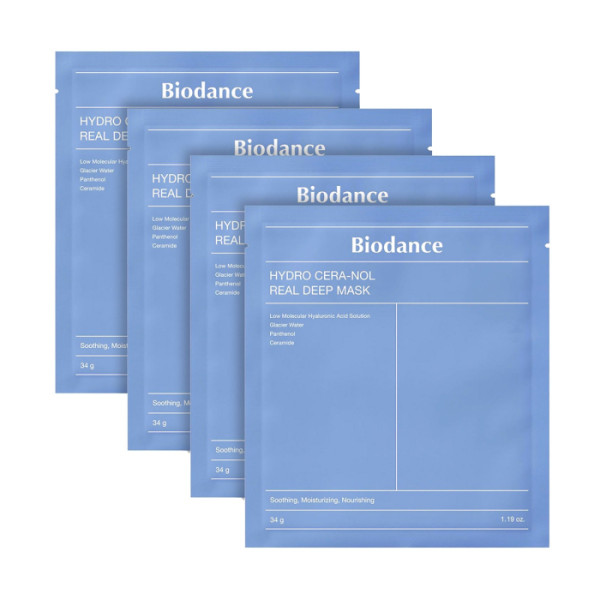 Biodance Hydro Cera-Nol Real Deep Mask (x4 units) Biodance Hydro Cera-Nol Real Deep Mask (x4 units)