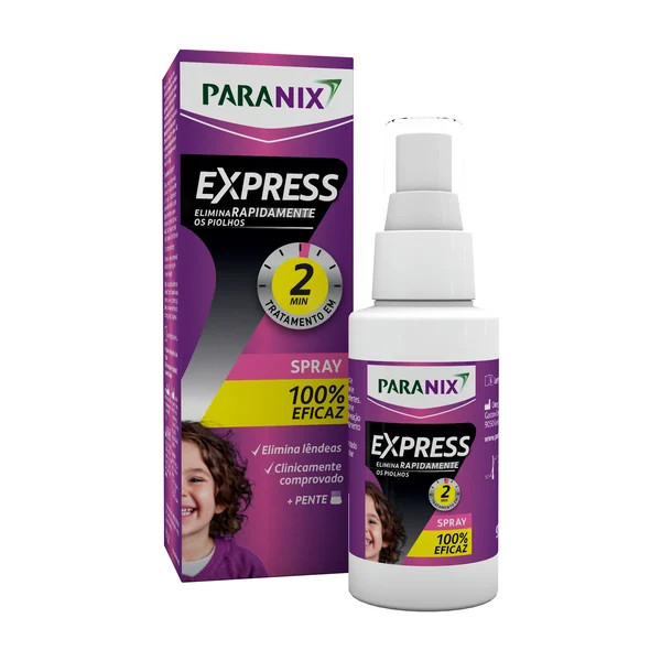 Paranix Express Spray Tratamento Piolhos - 95Ml Paranix Express Spray Tratamento Piolhos - 95Ml