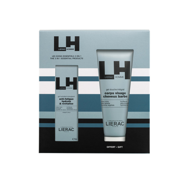 Lierac Gel Hidratante Energizante 50ml + Gel Douche Champo 200ml (Dia do Pai) Lierac Gel Hidratante Energizante 50ml + Gel Douche Champo 200ml (Dia do Pai)