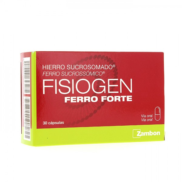 Fisiogen Ferro Forte (x30 cápsulas)