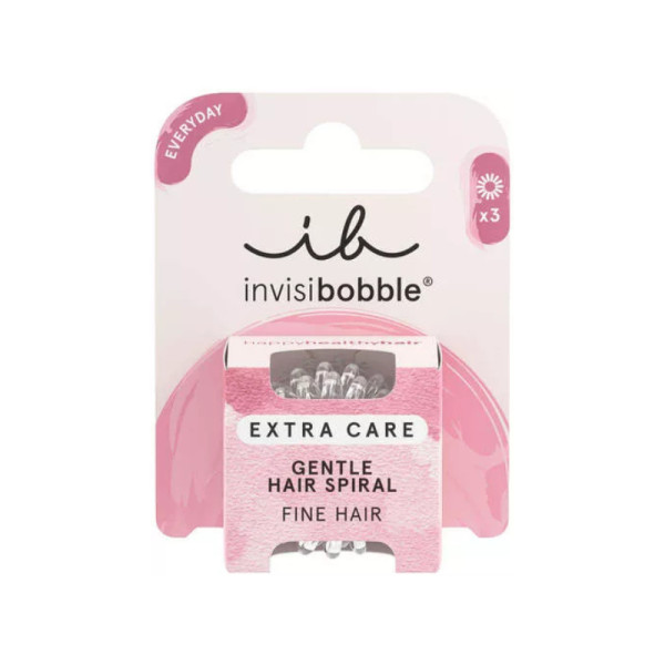 Invisibobble Elastico Cabelo Original Extra Care Crystal (x3 unidades)