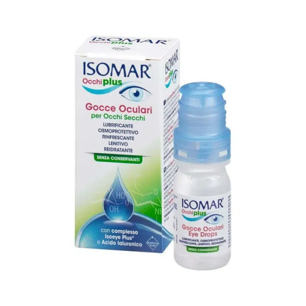 Isomar Occhi Plus Olho Seco Gotas Oftalmicas - 10Ml
