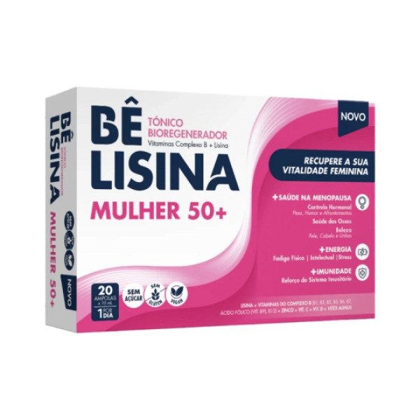 Bêlisina Mulher 50+ ampolas - 10ml (x20 unidades)