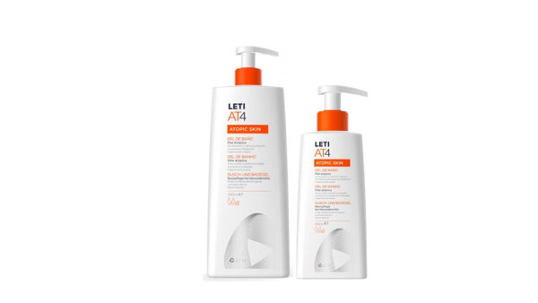Leti AT4 Gel Banho Pele Atopica - 750Ml + Oferta 250Ml Leti AT4 Gel Banho Pele Atopica - 750Ml + Oferta 250Ml