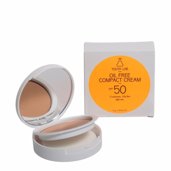 Youth Lab Oil Free Compact Creme SPF50 Light 10G
