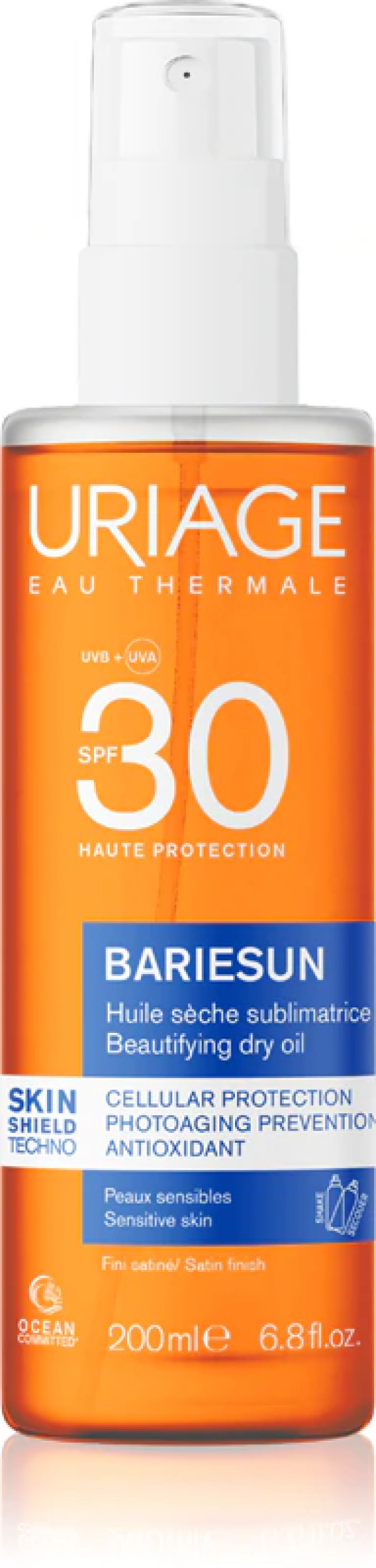 Uriage Bariesun Óleo Seco SPF30 - 200ml