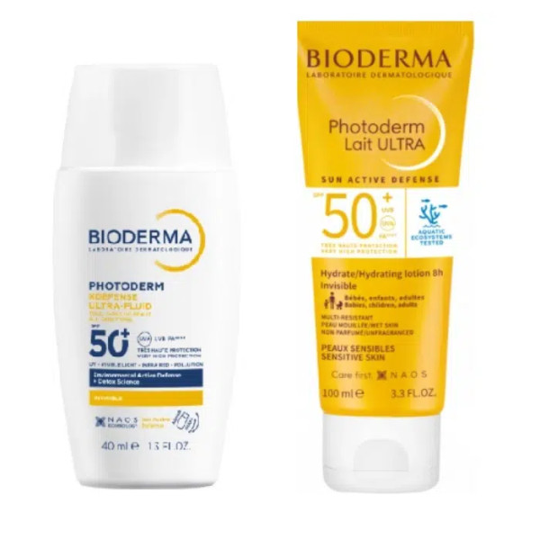 Bioderma Photoderm XDefense Ultra-Fluido SPF50+ 40ml + Photoderm Leite Ultra SPF50+ 100ml Bioderma Photoderm XDefense Ultra-Fluido SPF50+ 40ml + Photoderm Leite Ultra SPF50+ 100ml