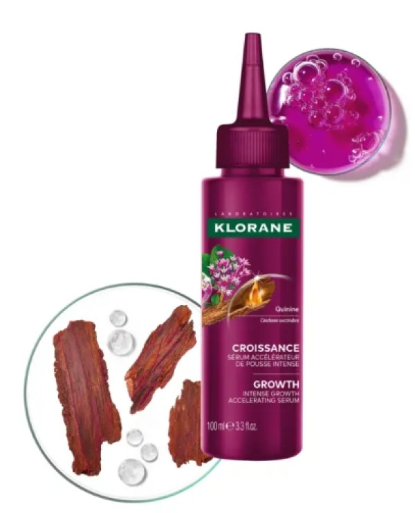 Klorane Capilar Quinina Serum Acelerador Crescimento - 100ml Klorane Capilar Quinina Serum Acelerador Crescimento - 100ml