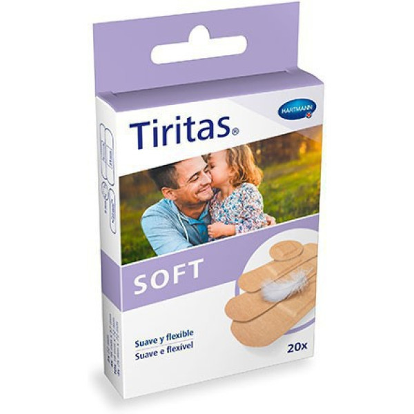 Tiritas Sensitive Penso 4 tamanhos X 20 unidades