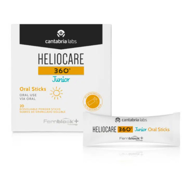 Heliocare360 Junior Oral Sticks (x20 saquetas)