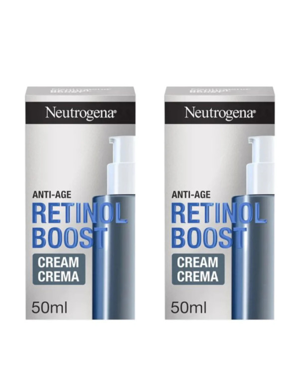 Neutrogena Retinol Boost Creme -50ml (Pack Duplo) Neutrogena Retinol Boost Creme -50ml (Pack Duplo)