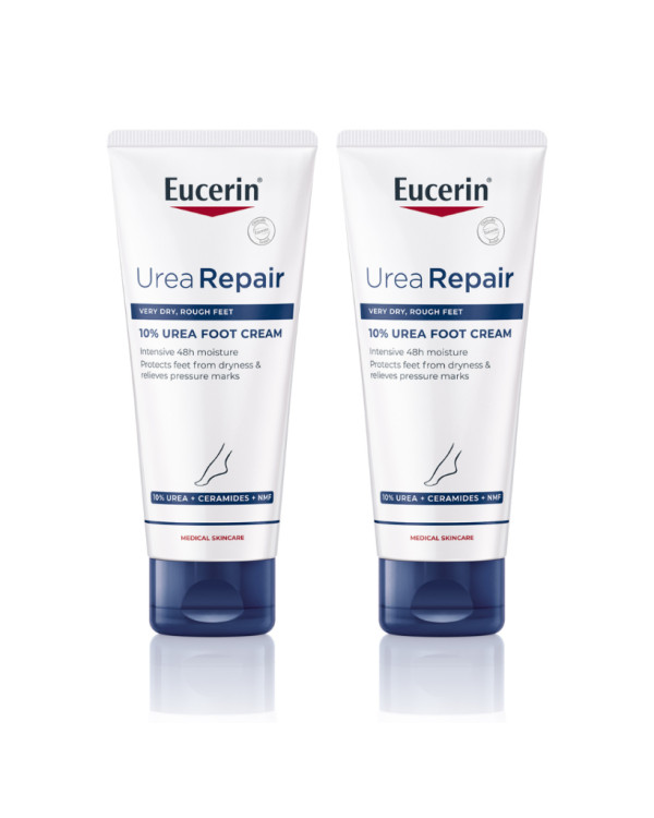 Eucerin Urea Repair Creme de Pés 100mL x2 - Preço Especial