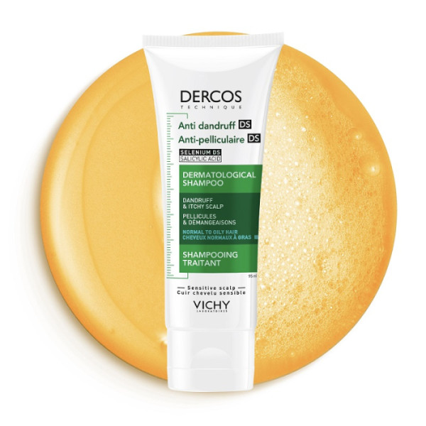 Dercos Champô Anticaspa Ds Caspa Oleosa - 95Ml Dercos Champô Anticaspa Ds Caspa Oleosa - 95Ml