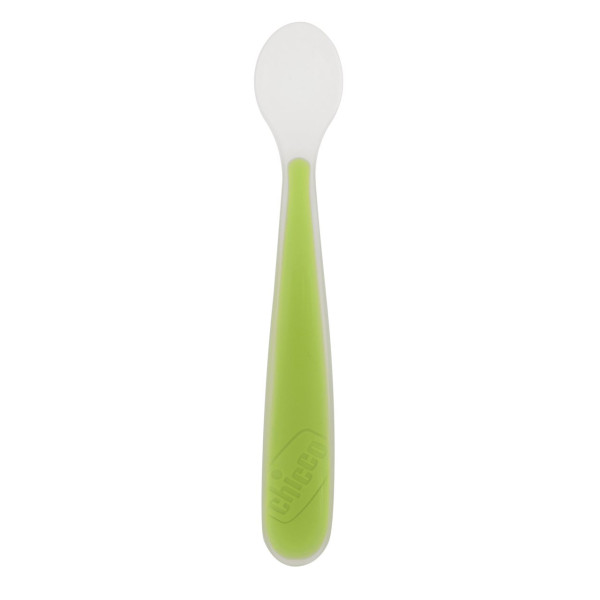 Chicco 6828520000 Colher Silicone Verde 6M+