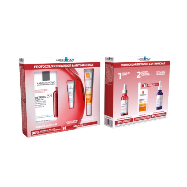 Lrposay Retinol B3 Sérum - 30ml + Anthelios Uvmune SPF50+ - 15ml + Mela B3 sérum - 3ml Lrposay Retinol B3 Sérum - 30ml + Anthelios Uvmune SPF50+ - 15ml + Mela B3 sérum - 3ml