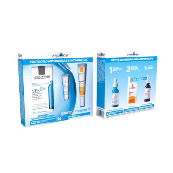 La Roche-Posay Hyalu B5 Suractivated Sérum 30ml +Anthelios Uvmune SPF50+ - 15ml + Mela B3 sérum - 3ml La Roche-Posay Hyalu B5 Suractivated Sérum 30ml +Anthelios Uvmune SPF50+ - 15ml + Mela B3 sérum - 3ml