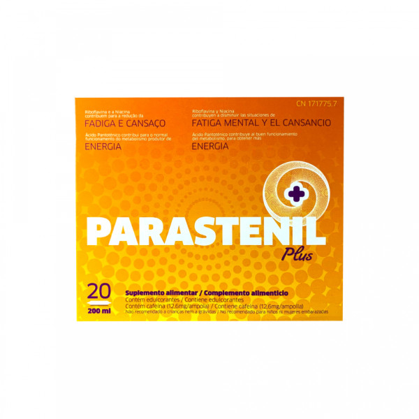Parastenil Plus - 10ml (x20 ampolas bebíveis)