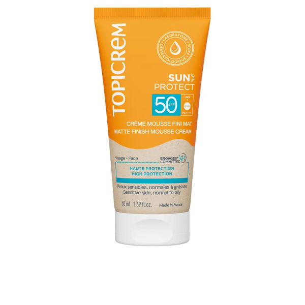 Topicrem Sun Protect Mousse Creme Spf50 50ml