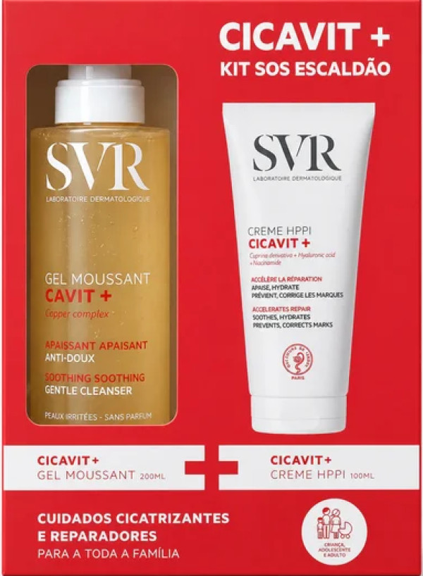 Svr Cicavit+ Creme 100ml + Cicavit+ Gel 200ml Preço especial Svr Cicavit+ Creme 100ml + Cicavit+ Gel 200ml Preço especial