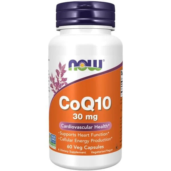 Now Coenzima Q10 30mg 60 Cápsulas Vegetais Now Coenzima Q10 30mg 60 Cápsulas Vegetais