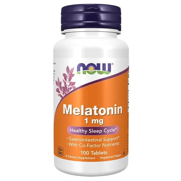Now Melatonin 1mg 100 Comprimidos Now Melatonin 1mg 100 Comprimidos