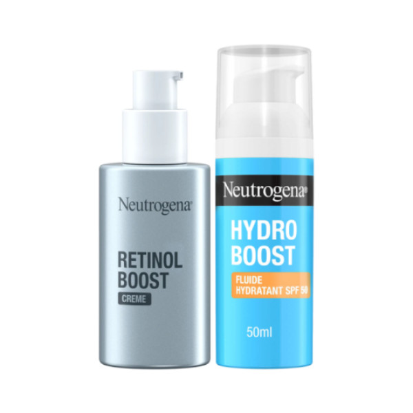 Neutrogena Retinboost creme + Hydro boost fluido (Preço Especial)