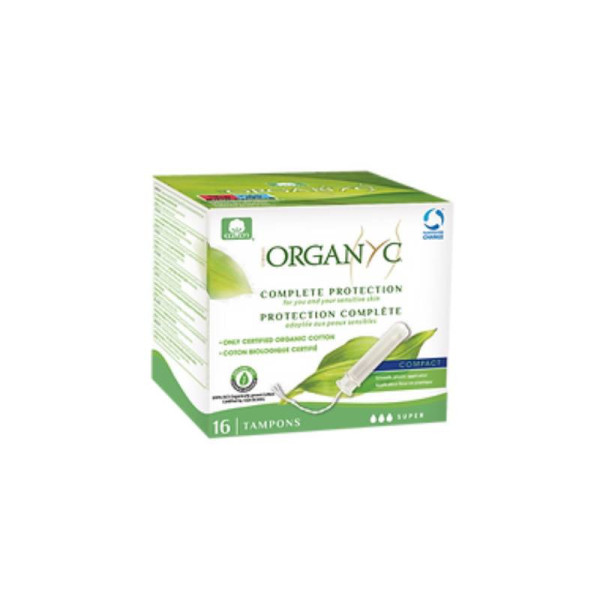 Organyc Tampão c/ Aplicador Super (16 unidades)