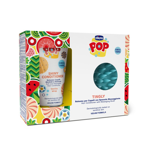 Chicco Amaciador Baunilha - 150ml + Escova Chicco Amaciador Baunilha - 150ml + Escova