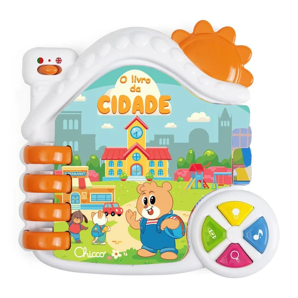 Chicco Livro Cidade Bilingue