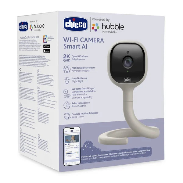 Chicco Câmara Smart Ai Wifi Chicco Câmara Smart Ai Wifi