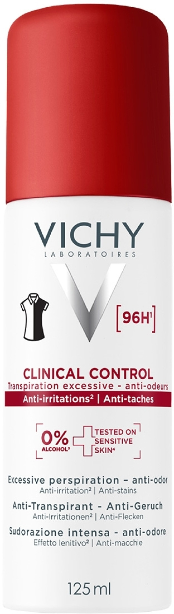 Vichy Deo Clinic Control Aerossol 125ml