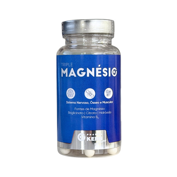 Triple Magnésio Cápsulas X60 Triple Magnésio Cápsulas X60