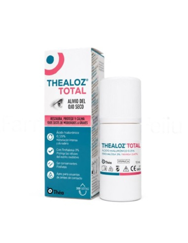 Thealoz Total Solução Oftálmica 10Ml Thealoz Total Solução Oftálmica 10Ml