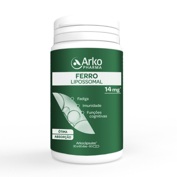 Arkocapsulas Ferro Lipossomal  ( 60 capsulas)