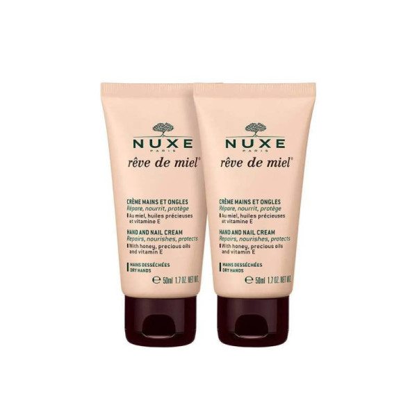 Nuxe Rêve De Miel Creme de Mãos e Unhas 2x 50ml