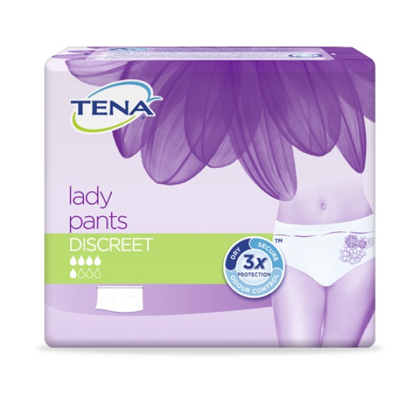Tena Lady Protect Underwear Cueca Discreta_Tamanho L (x10 unidades)