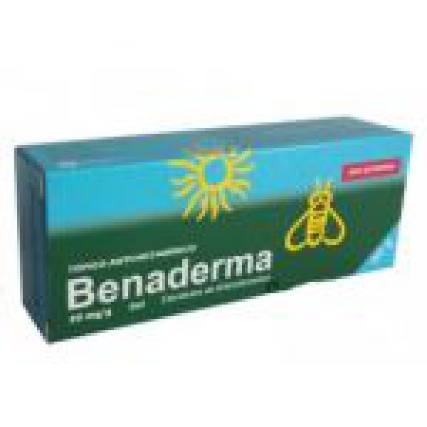 Benaderma, 20 mg/g _ 50g gel bisnaga