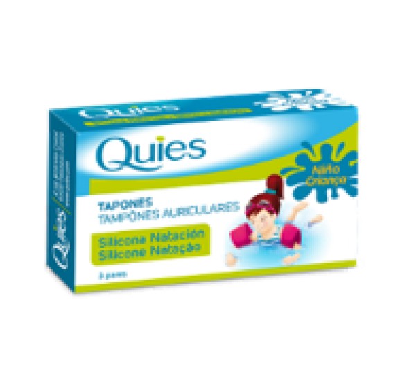 Quies Tampão Otorrino Silicone Criança (x6 unidades)