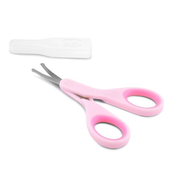 Chicco Tesoura Unhas_ ROSA