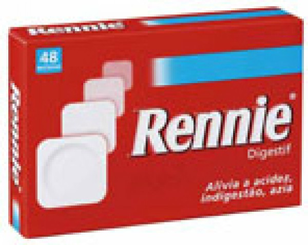 Rennie Digestif, 680/80 mg  (x48 comprimidos mastigaveis)