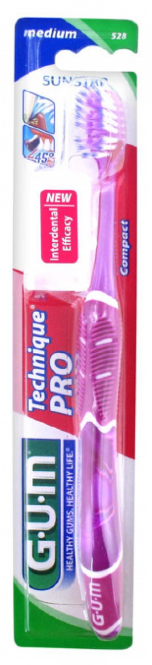 Gum Technique Pro Escova Dentes 528 Compact_ Média