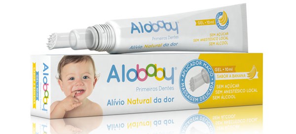 Alobaby Primeiros Dentes Gel Banana - 10ml