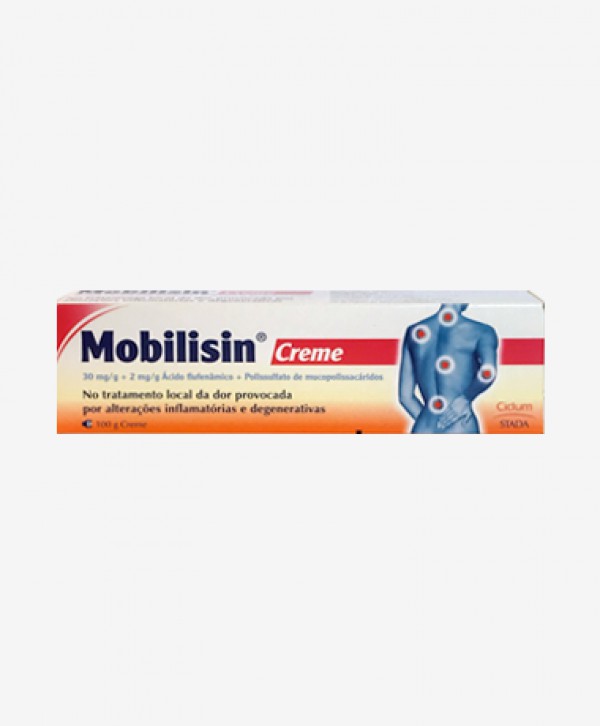 Mobilisin, 30/2 mg/g creme bisnaga - 100g