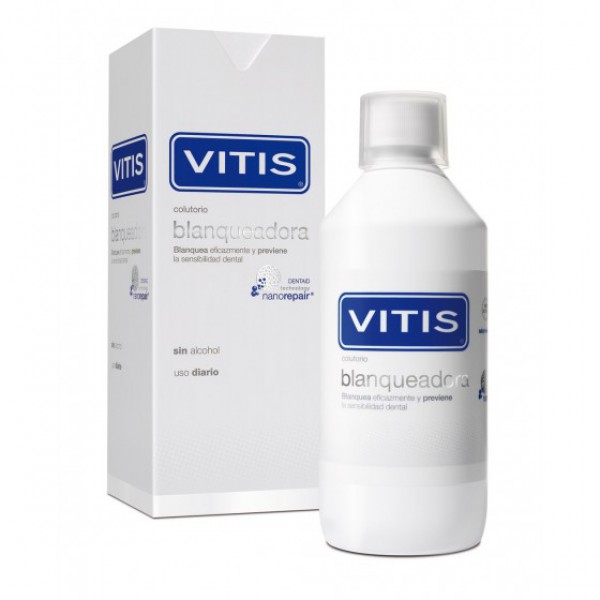 Vitis Colutório Branqueador Menta - 500ml