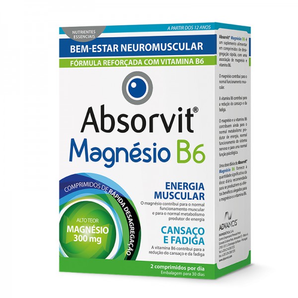 Absorvit Magnesio B6 (x60 comprimidos)