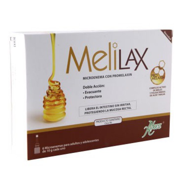 Melilax Adulto Micro Clister - 10g (x6 unidades)