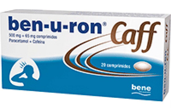 Ben-u-ron Caff, 500/65 mg (x20 comprimidos)