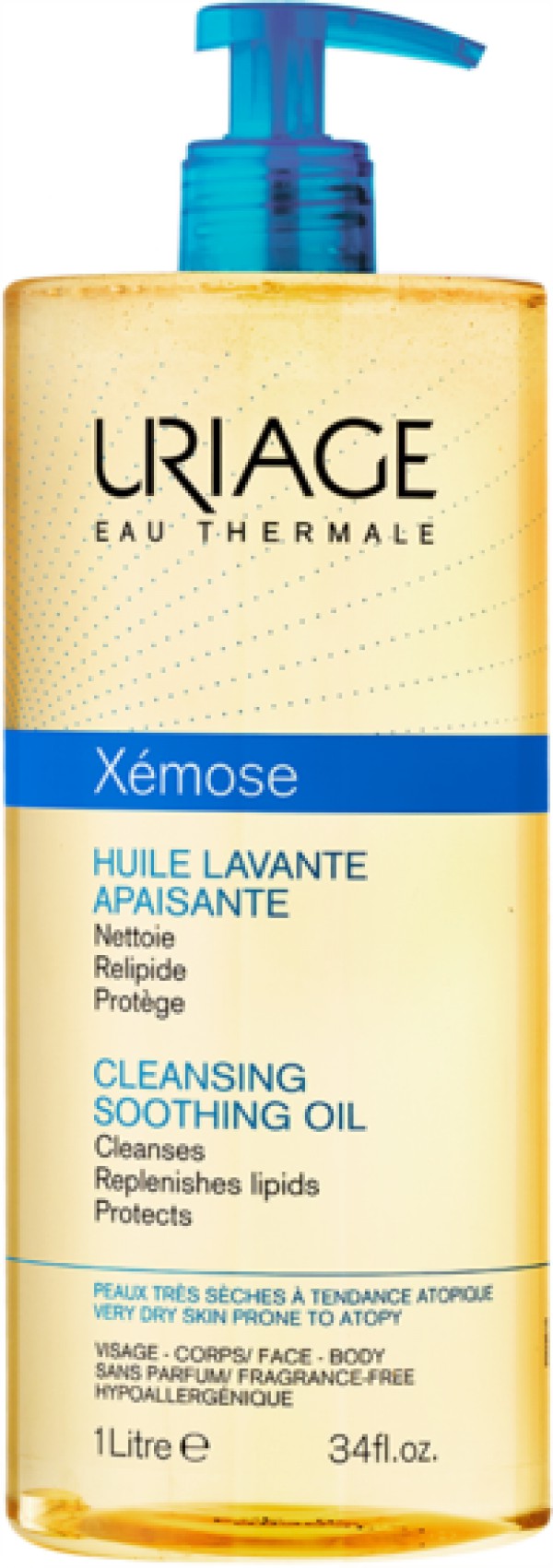 Uriage Xemose Óleo Limpeza - 1l